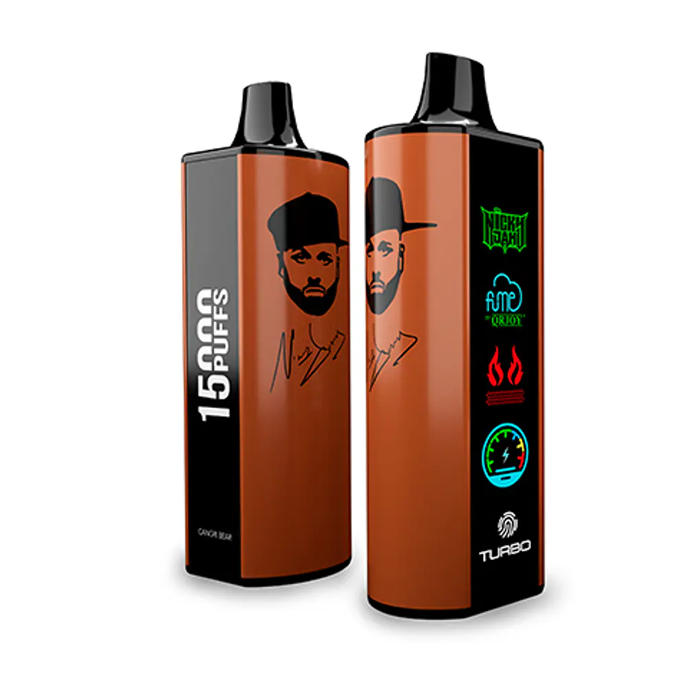 Vape Fume Nicky Jam 15.000 Puff Cangri Bear (Mango, Gummy Bear)