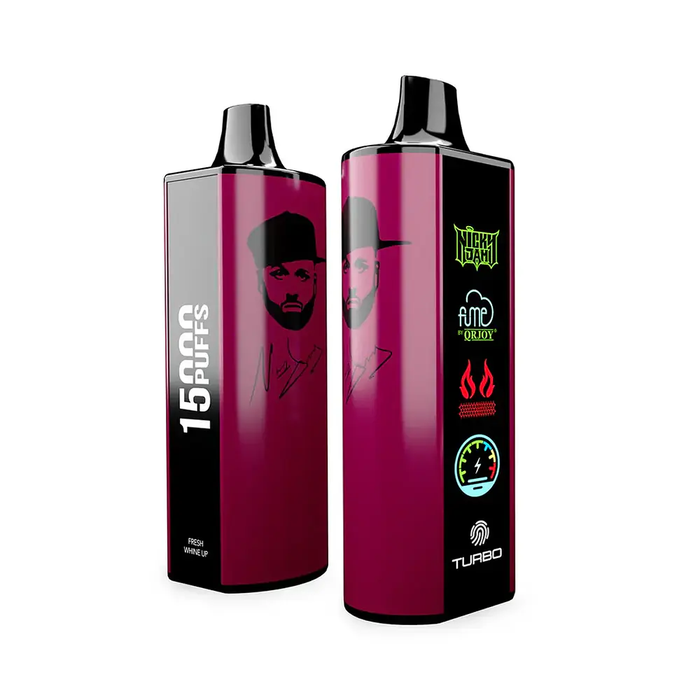 Vape Fume Nicky Jam 15.000 Puff Fresh Whine Up (Strawberry Watermelon)