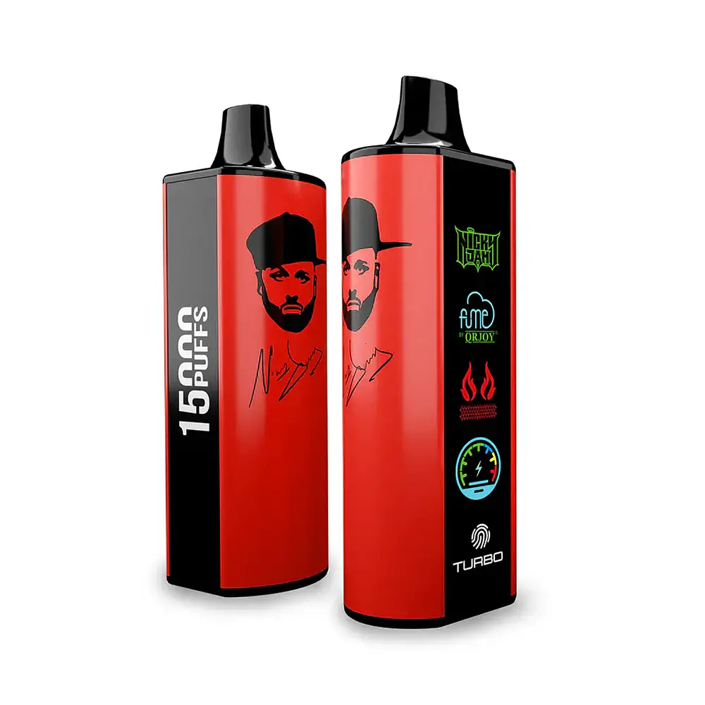 Vape Fume Nicky Jam 15.000 Puff Ojos Rojos (Cherry Berries)