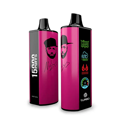 Vape Fume Nicky Jam 15.000 Puff Sweet Gatas (Strawberry, banana)