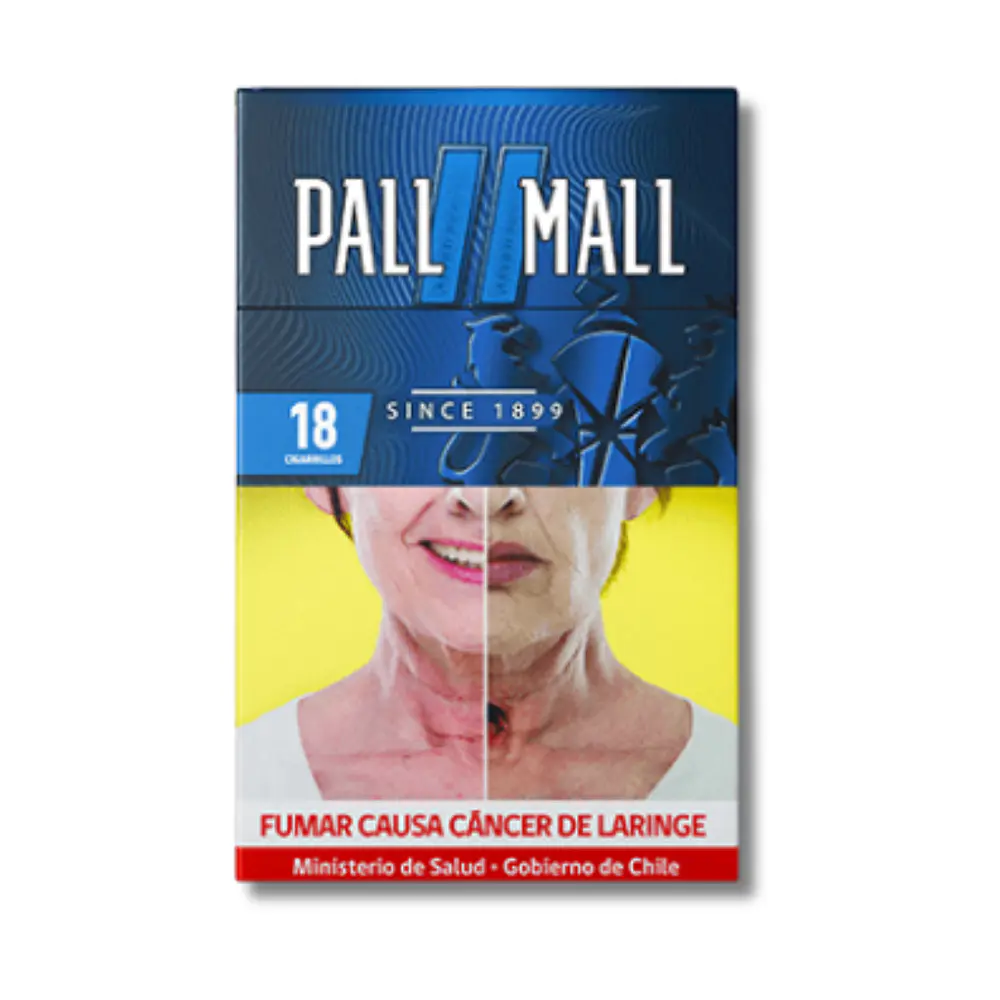 CIGARRILLO PALL MALL BLUE 18 UNIDADES