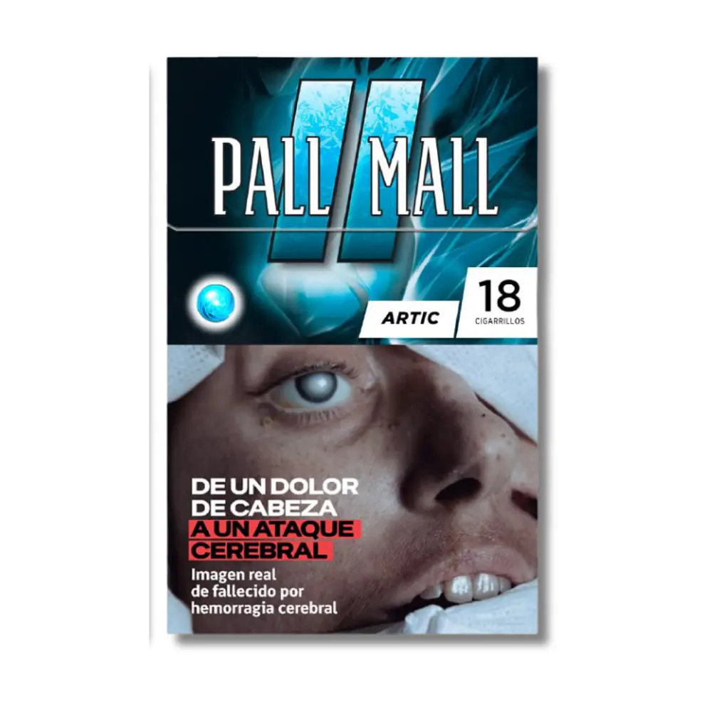 CIGARRILLO PALL MALL ARTIC 18 UNIDADES