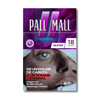 CIGARRILLO PALL MALL BLOOM 18 UNIDADES