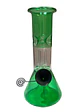 Bong de Vidrio Verde 20 cm con Percolador y Atrapa Hielo - Miniatura 3