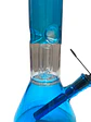 Bong de Vidrio Celeste 20 cm con Percolador y Atrapa Hielo - Miniatura 3