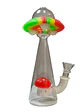 Bong Champiñón de Vidrio y Silicona 20 cm - Miniatura 1