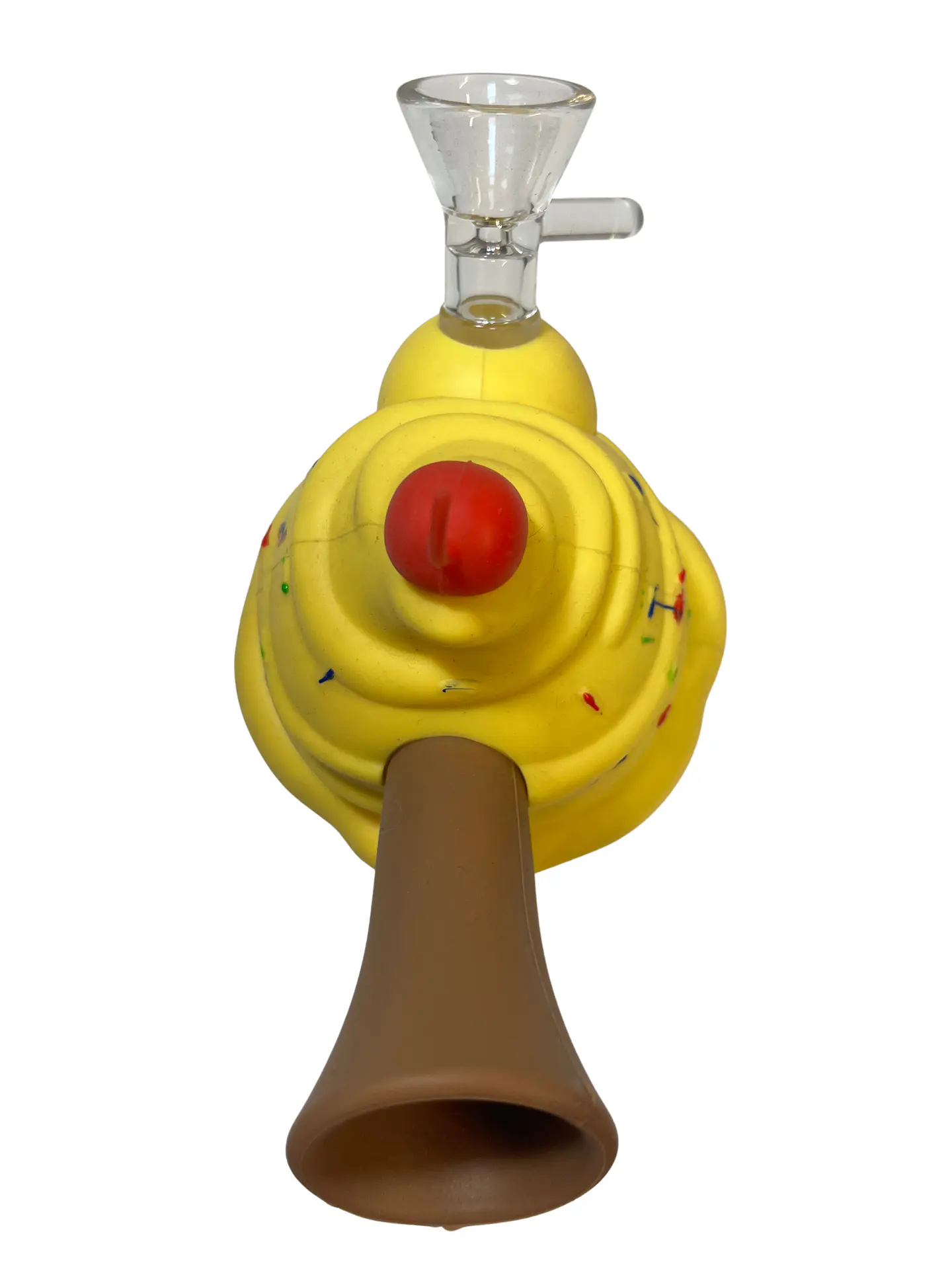 Bong Helado Amarillo de Silicona 17 cm 4