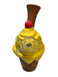 Bong Helado Amarillo de Silicona 17 cm - Miniatura 3