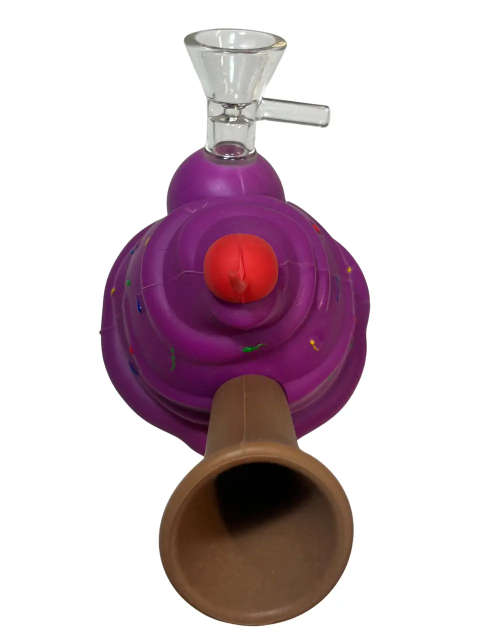 Bong Helado Rosado de Silicona 17 cm 4