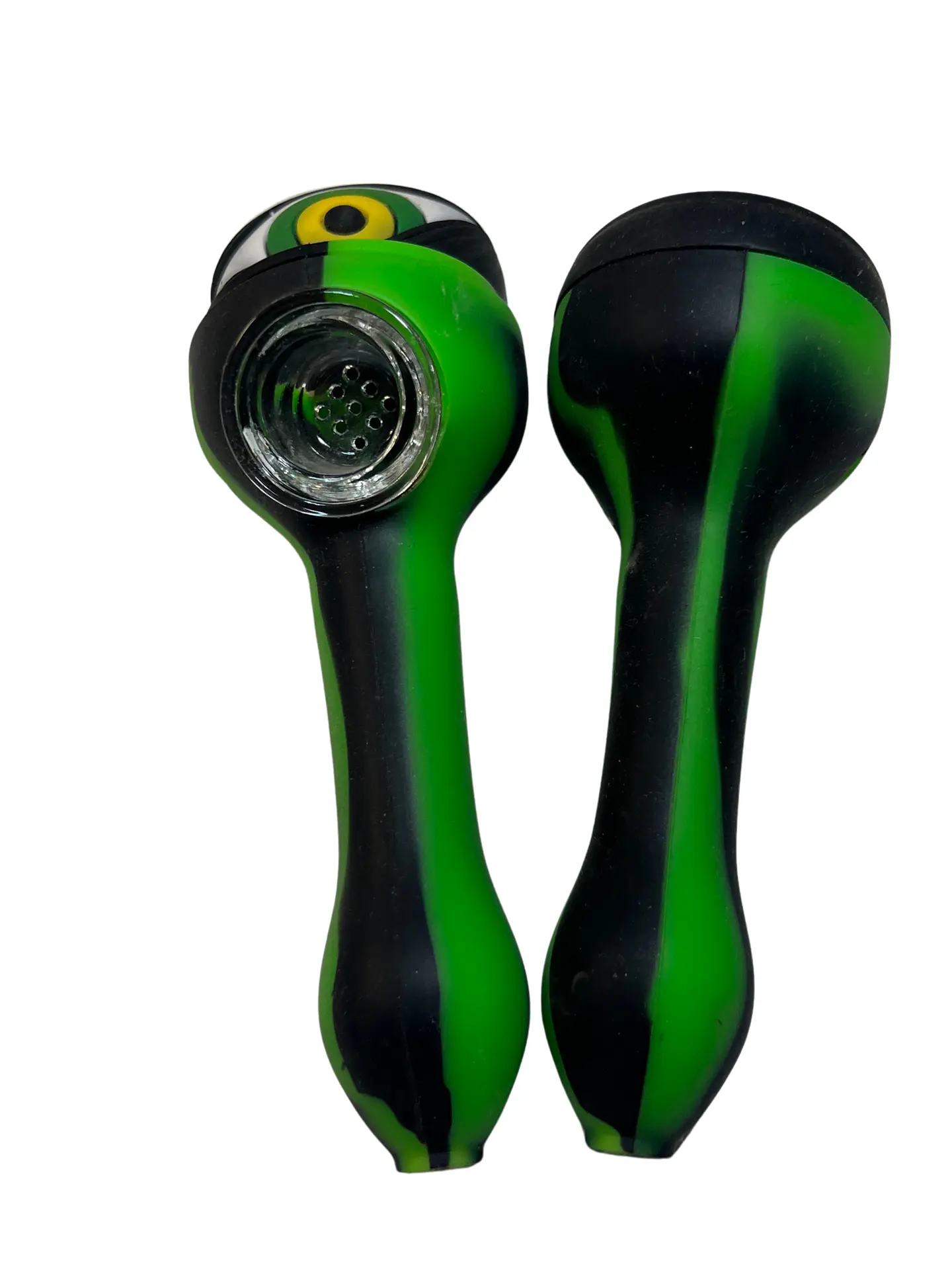 Pipa Ojo Verde de Silicona 3