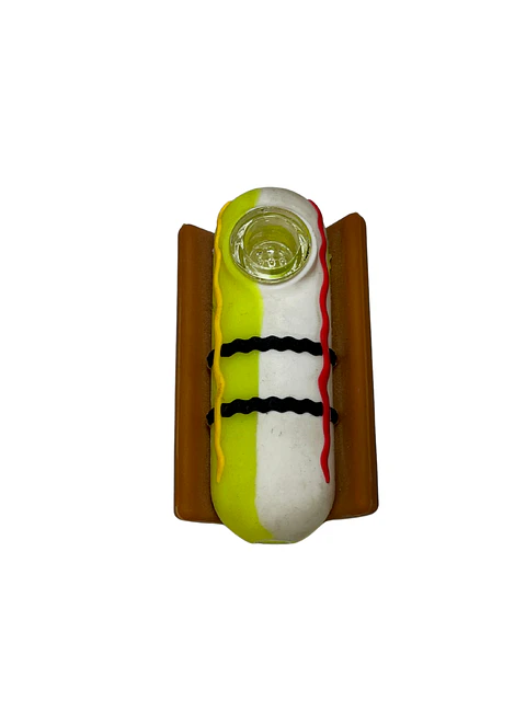Pipa Hot Dog de Silicona