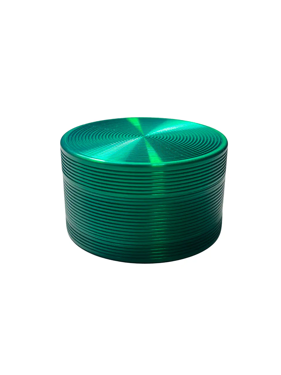 Moledor Metálico Relieve Verde 4 cm - 3 Partes 3