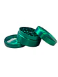 Moledor Metálico Relieve Verde 4 cm - 3 Partes - Miniatura 1