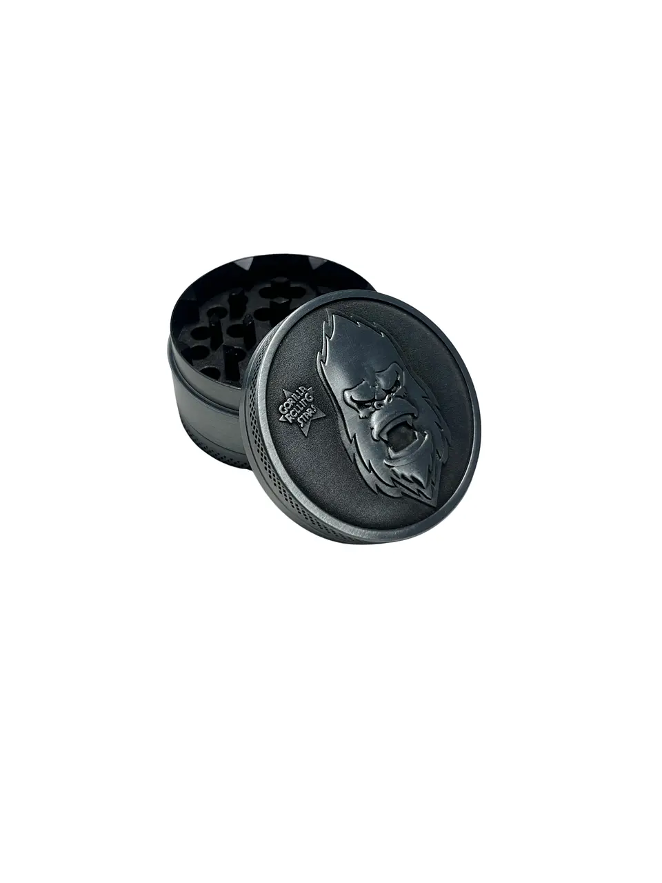 Moledor Gorilla Rolling Stars Plateado 4 cm - 4 Partes 4