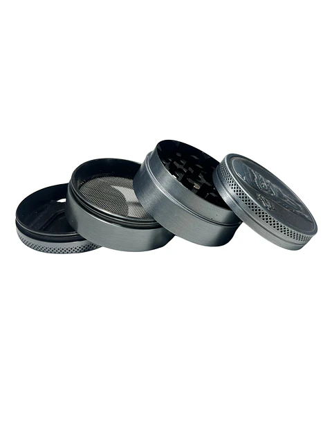 Moledor Gorilla Rolling Stars Plateado 4 cm - 4 Partes