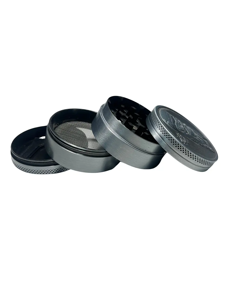 Moledor Gorilla Rolling Stars Plateado 4 cm - 4 Partes 1
