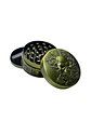 Moledor Metálico Tallado Dorado 4 cm - 3 Partes - Miniatura 2