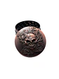 Moledor Metálico Tallado Bronce 4 cm - 3 Partes - Miniatura 1