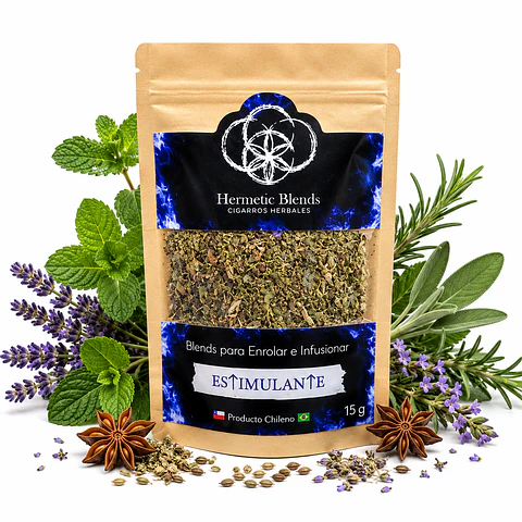 Blend Natural Estimulante Hermetic Blends 15 g
