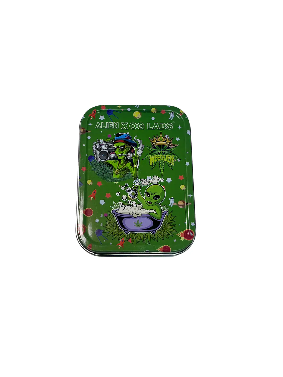 Caja Metálica Alien X OG Labs Alien Bath Verde 3