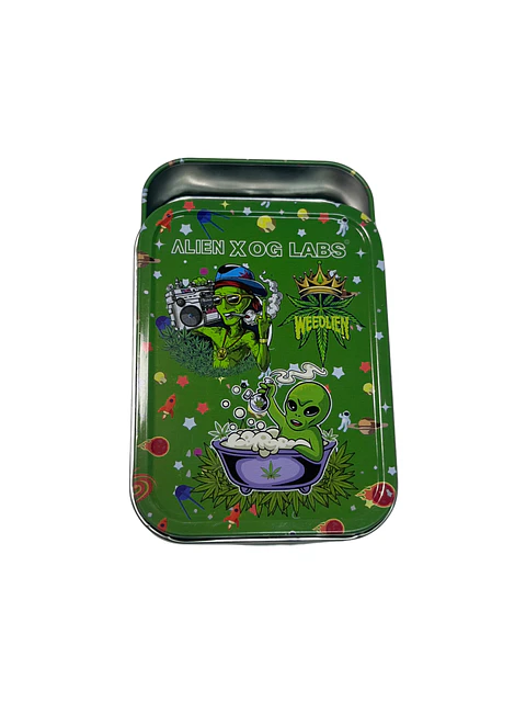 Caja Metálica Alien X OG Labs Alien Bath Verde