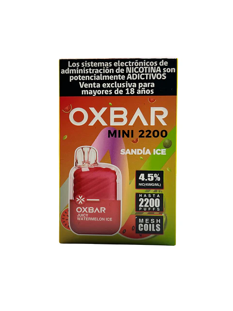 Vaper Desechable OXBAR Mini 2200