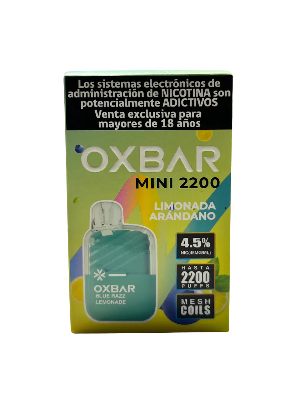 Vaper Desechable OXBAR Mini 2200 2