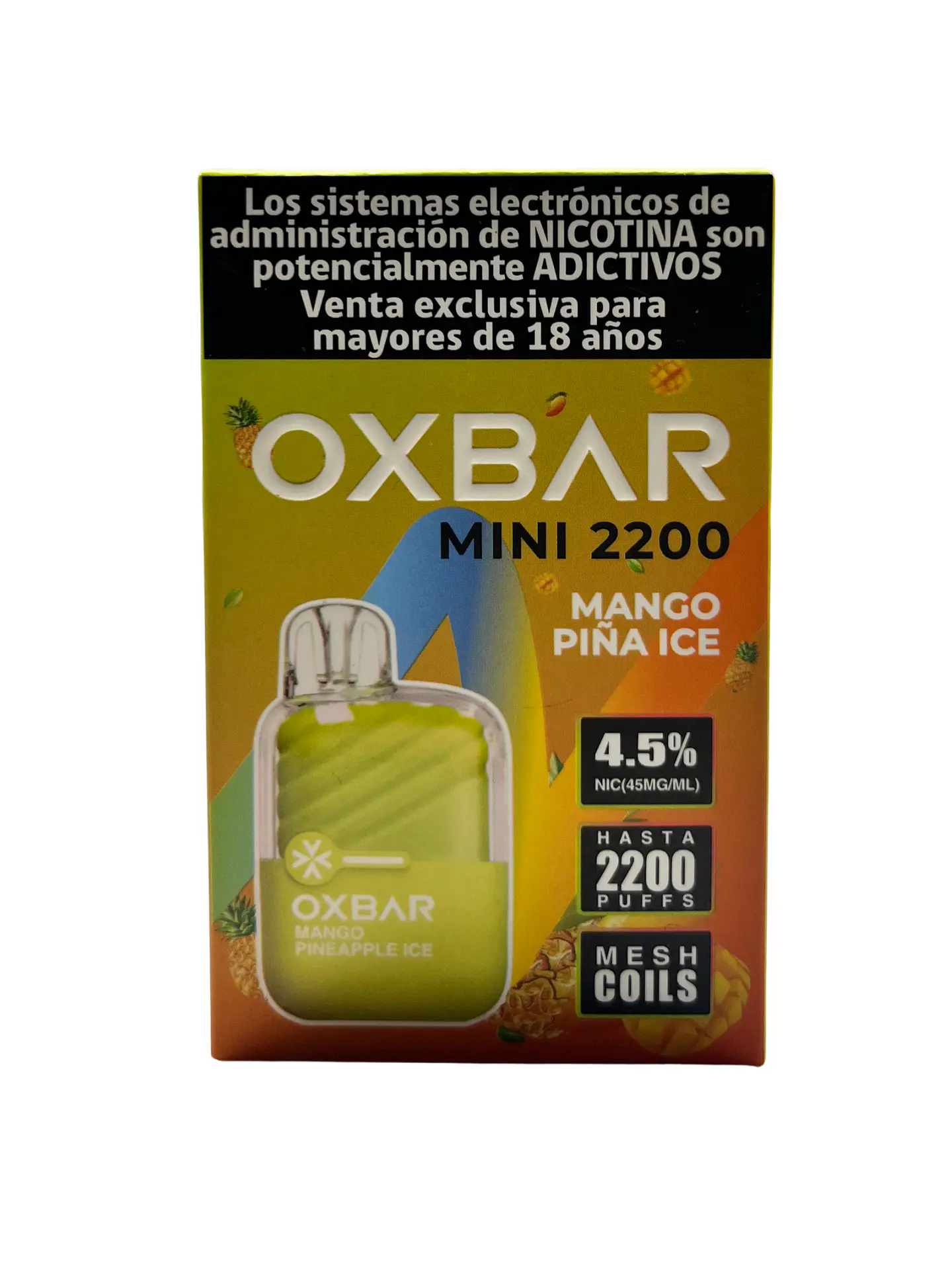 Vaper Desechable OXBAR Mini 2200 4