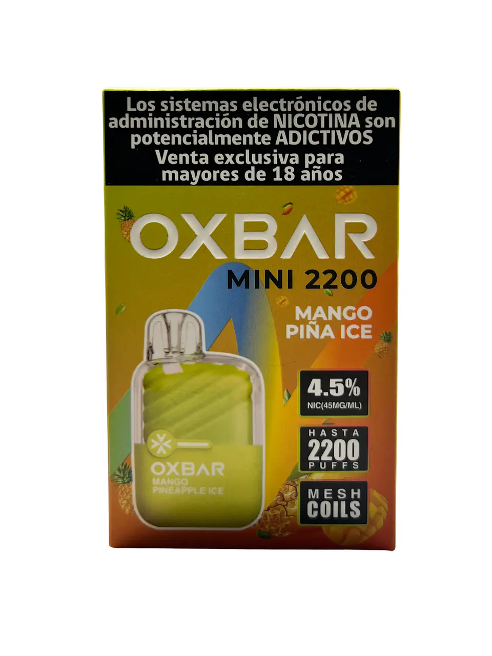 Vaper Desechable OXBAR Mini 2200 4