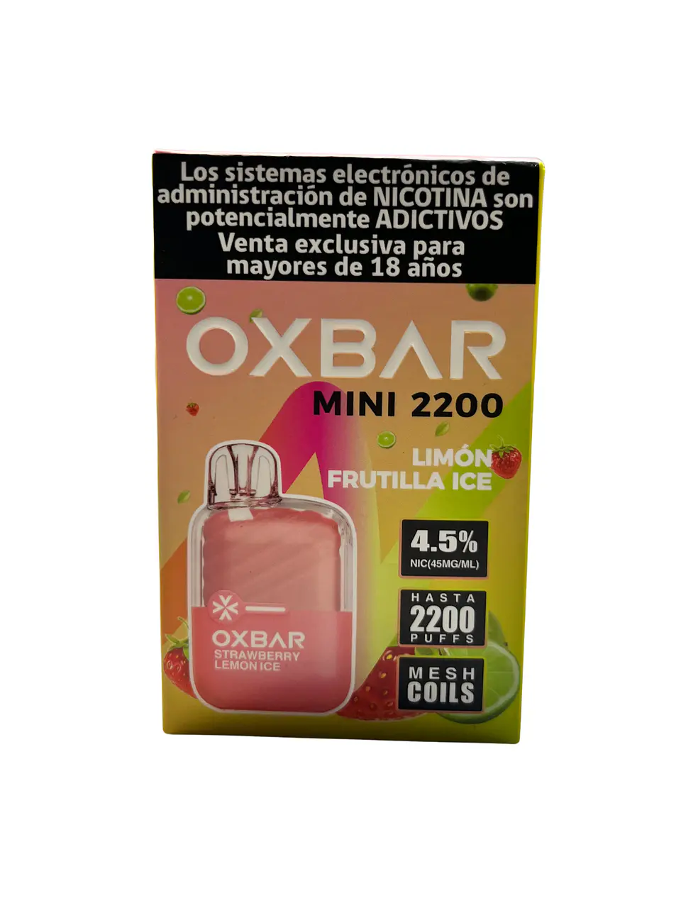 Vaper Desechable OXBAR Mini 2200 6
