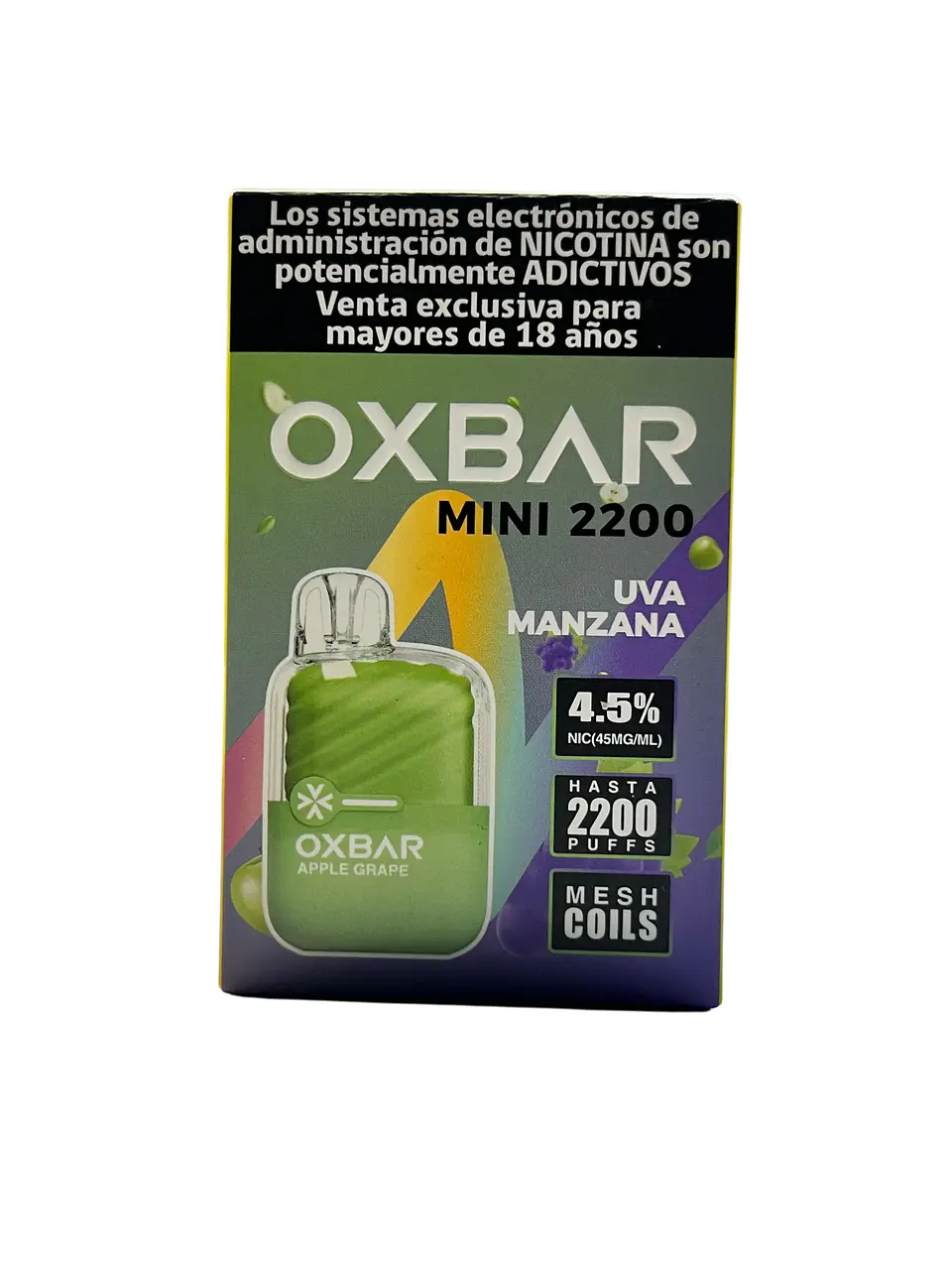 Vaper Desechable OXBAR Mini 2200 7