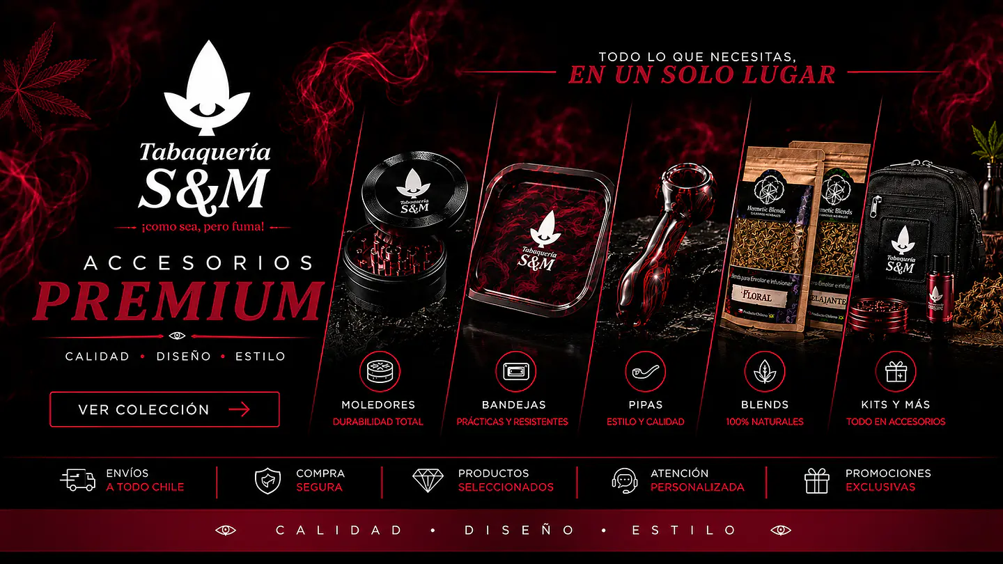 Accesorios Premium Tabaqueria SyM