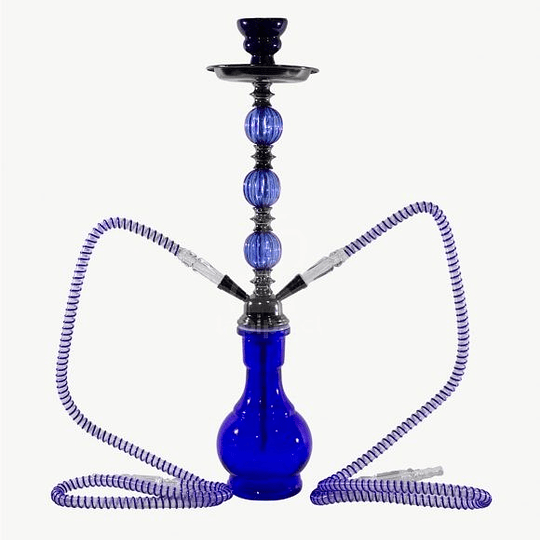 HOOKA 2 MANGUERAS 53 cms