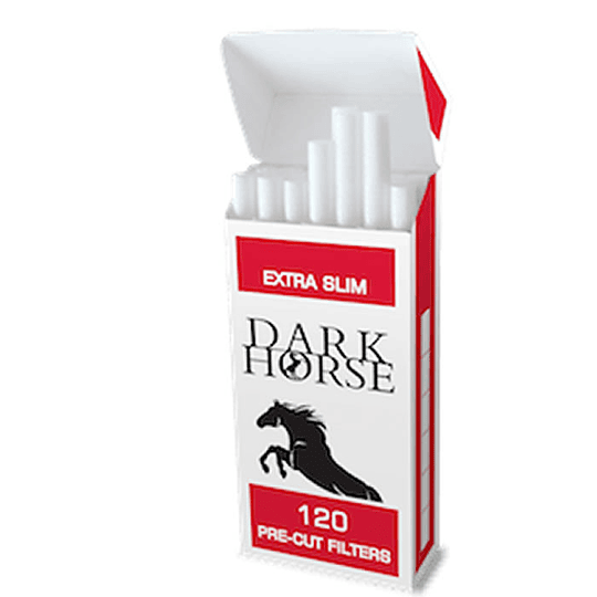 Filtros Dark Horse Extra Slim Pre-Cut 120 unids