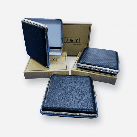 Cigarrera Elastico Negra 20 cigarros