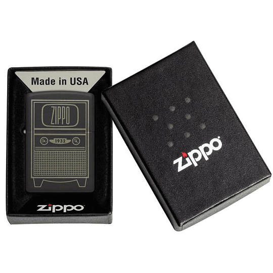 ZIPPO VINTAGE TV DESIGN