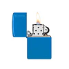 ZIPPO SKY BLUE MATTE LOGO