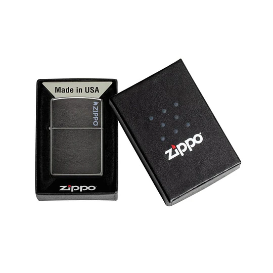 ZIPPO GREY LOGO
