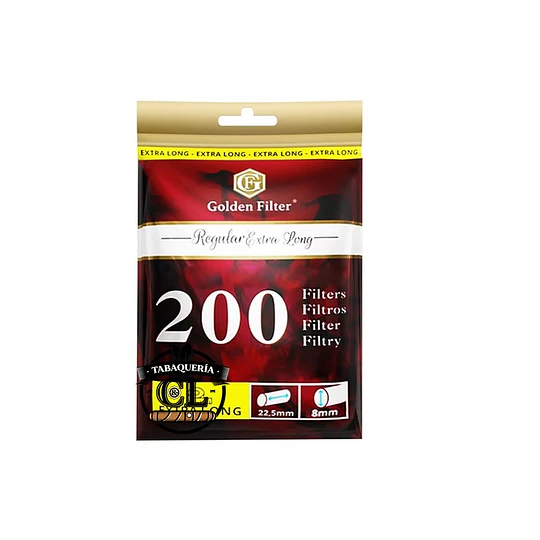 FILTROS GOLDEN REGULAR EXTRA LONG