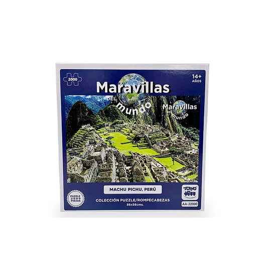 PUZZLE 2000 PIEZAS MARAVILLAS DEL MUNDO