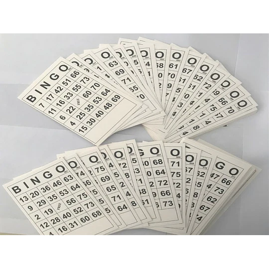 CARTONES BINGO 60PZAS