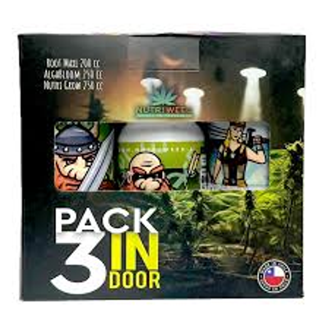 Nutriente Tripack Indoor NutriWeed 1