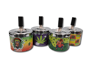 Cenicero Metalico Giratorio