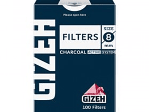 Filtro Gizeh Fine - Cajetilla Carbon Activo