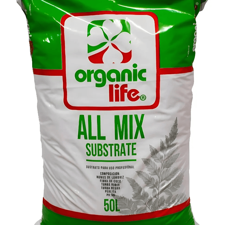 Sustrato 50Lts AllMix Organic Life 1
