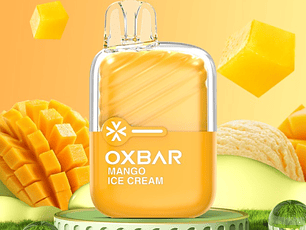 Vape Oxbar Mini 2200 5% Helado de Mango
