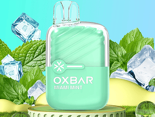 Vape Oxbar Mini 2200 5% Menta Tropical