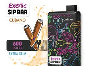Vape Exotic 600 puff Cubano