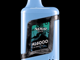 Vape Smoke Novobar 6000 puff 4.5 Blue Razz Ice