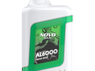 Vape Smoke Novobar 6000 puff 4.5 Fresh Mint